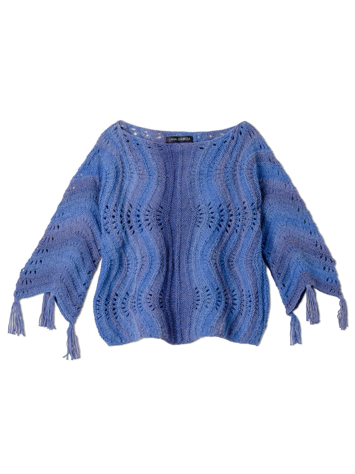 Strickpaket Corallo Quer gestrickter Pullover
