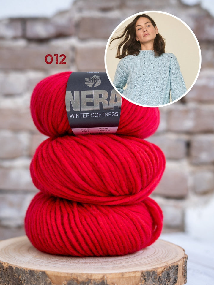 Strickpaket Winter Softness Pullover mit Struktur