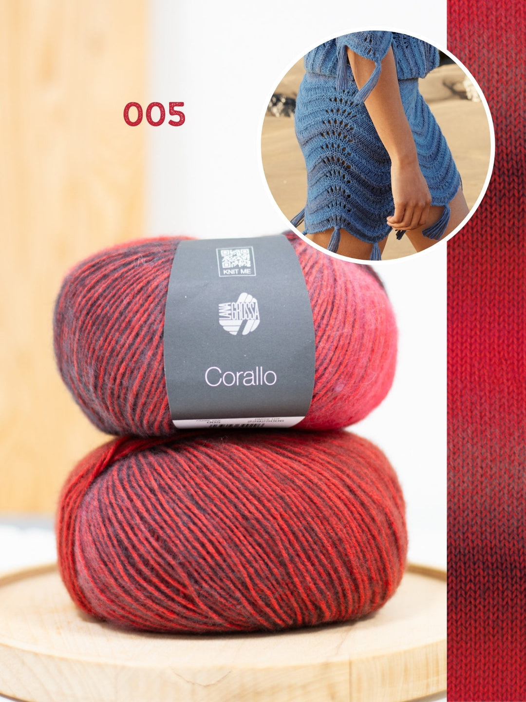 Strickpaket Corallo Rock