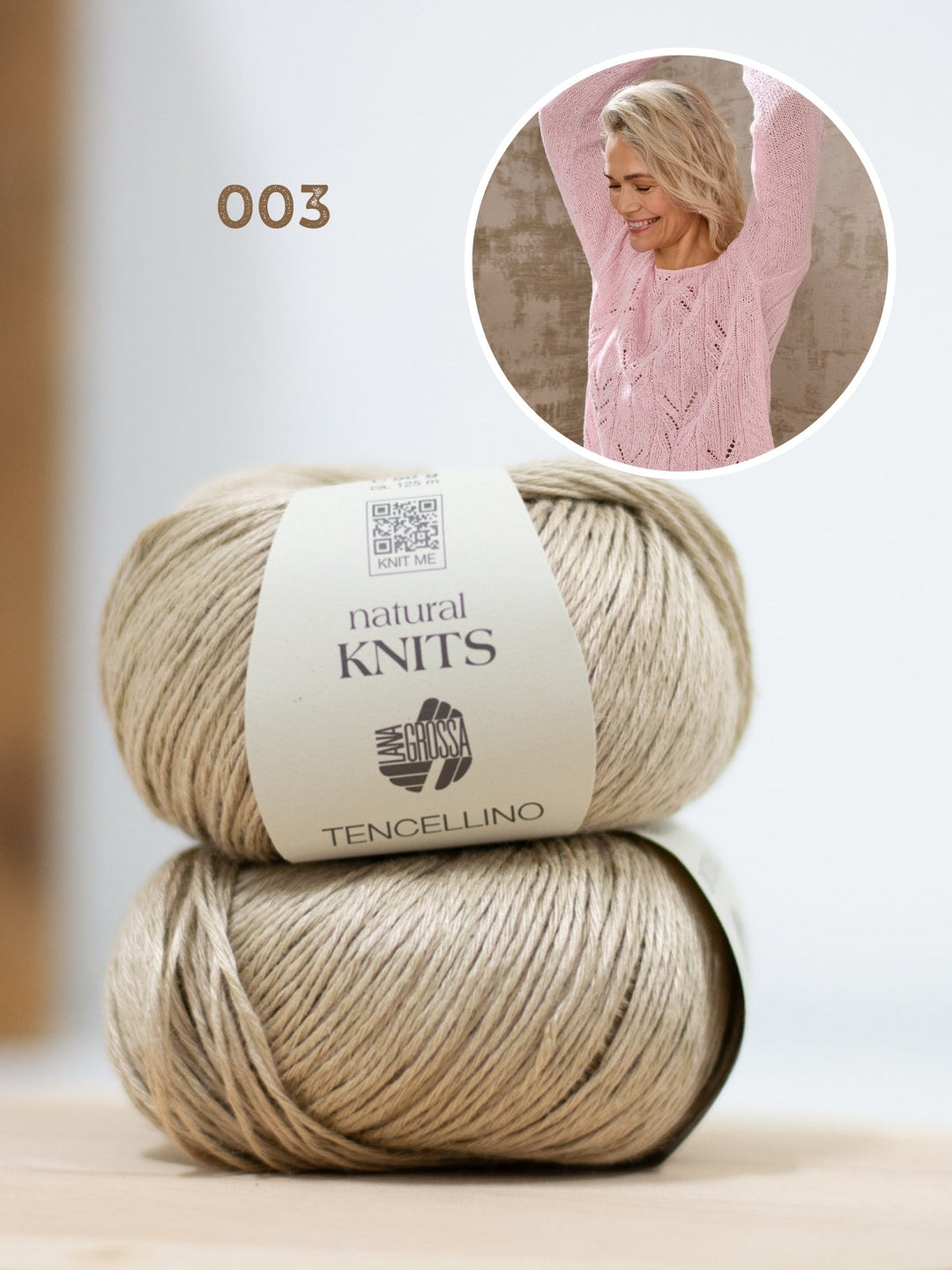 Strickpaket Tencellino Ajourpullover