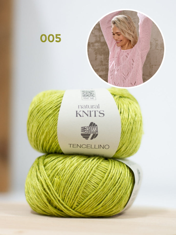 Strickpaket Tencellino Ajourpullover