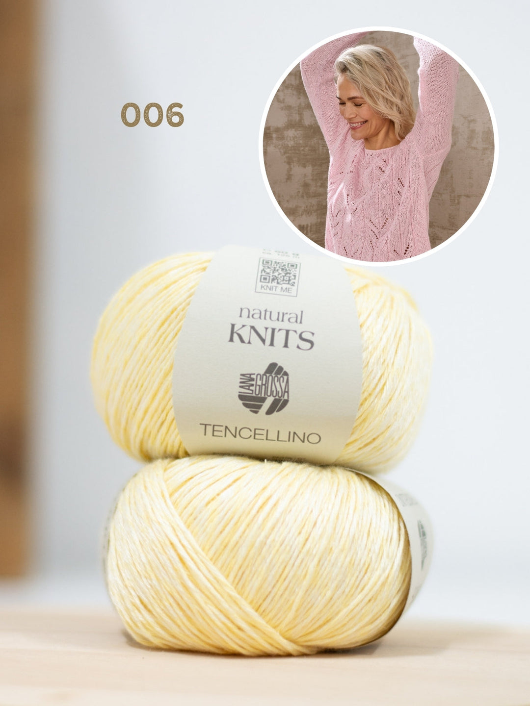 Strickpaket Tencellino Ajourpullover
