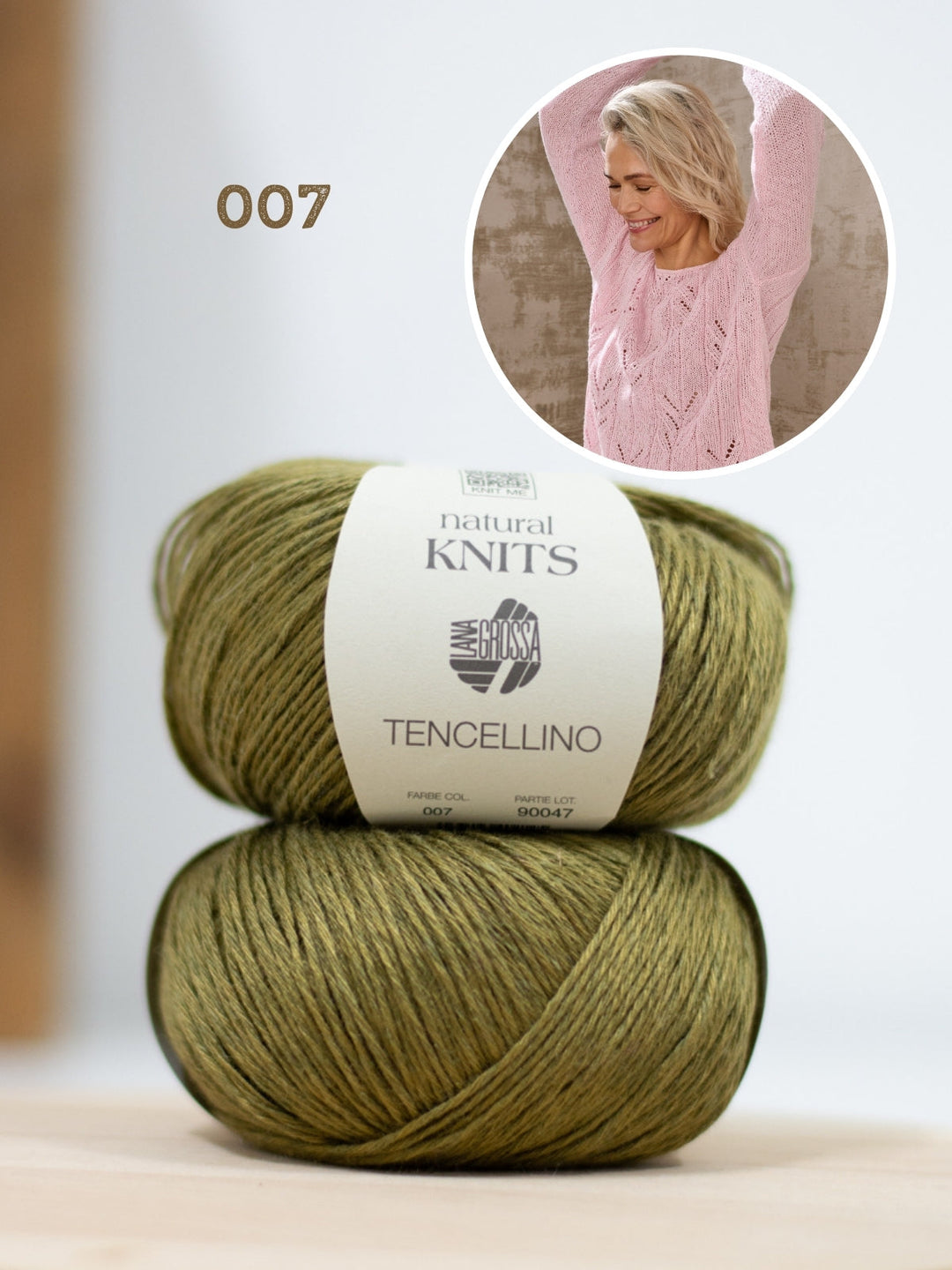 Strickpaket Tencellino Ajourpullover