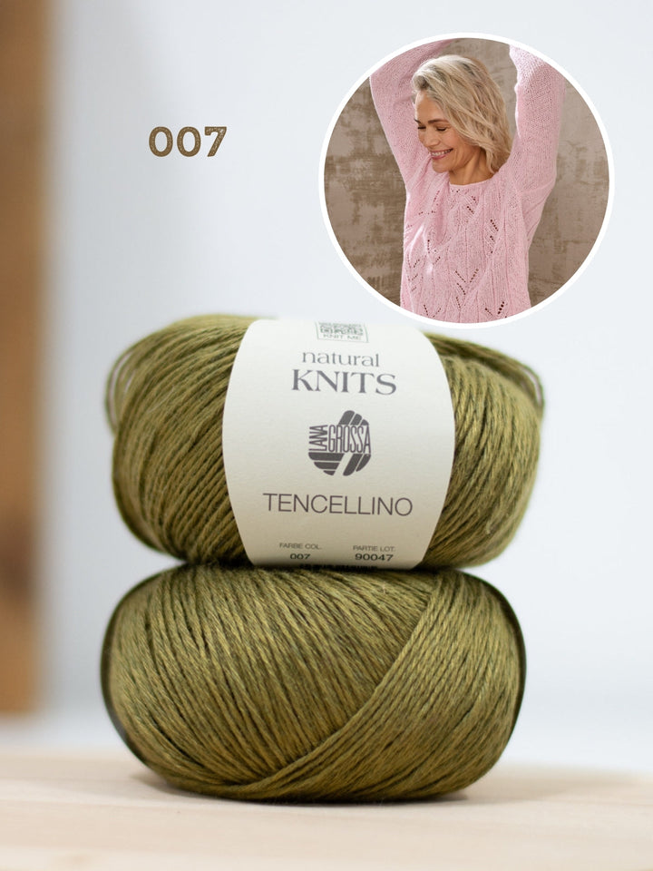 Strickpaket Tencellino Ajourpullover