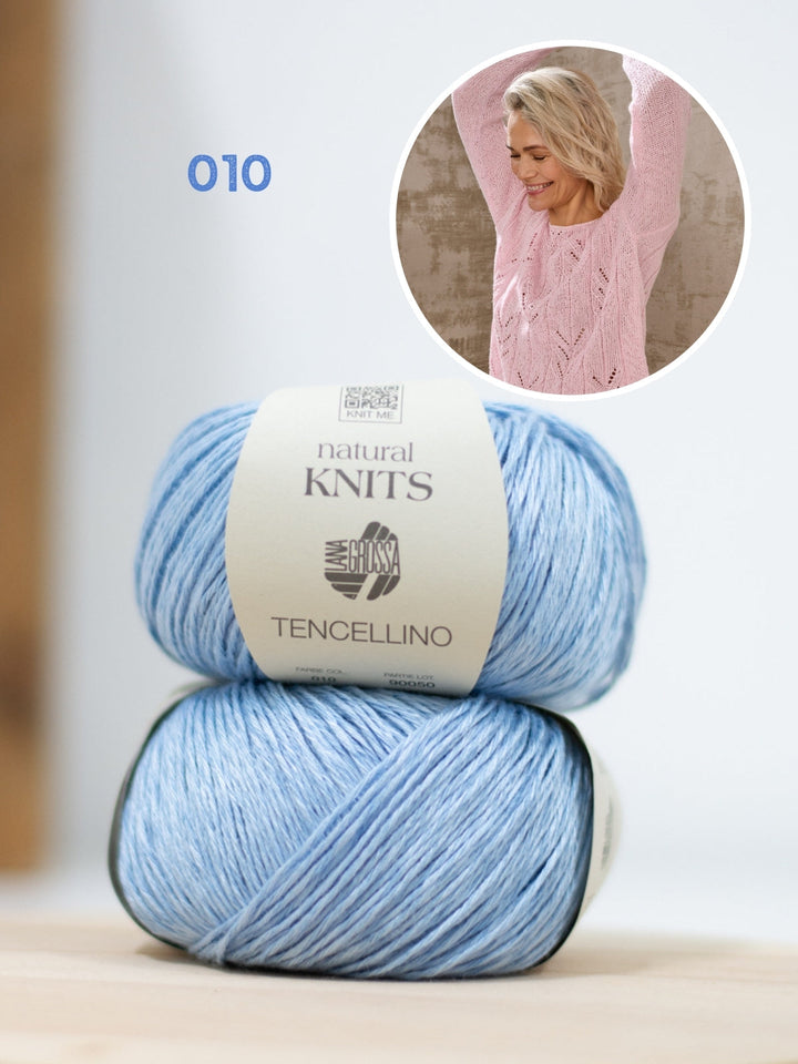 Strickpaket Tencellino Ajourpullover