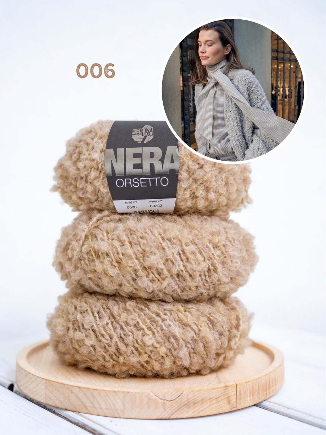 Strickpaket Orsetto Jacke