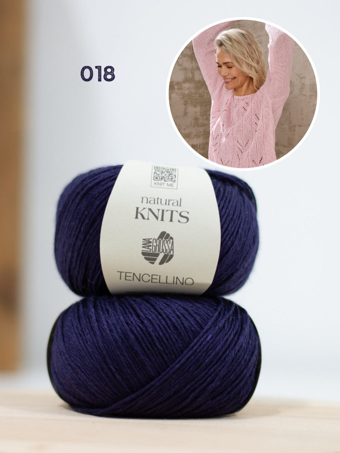 Strickpaket Tencellino Ajourpullover