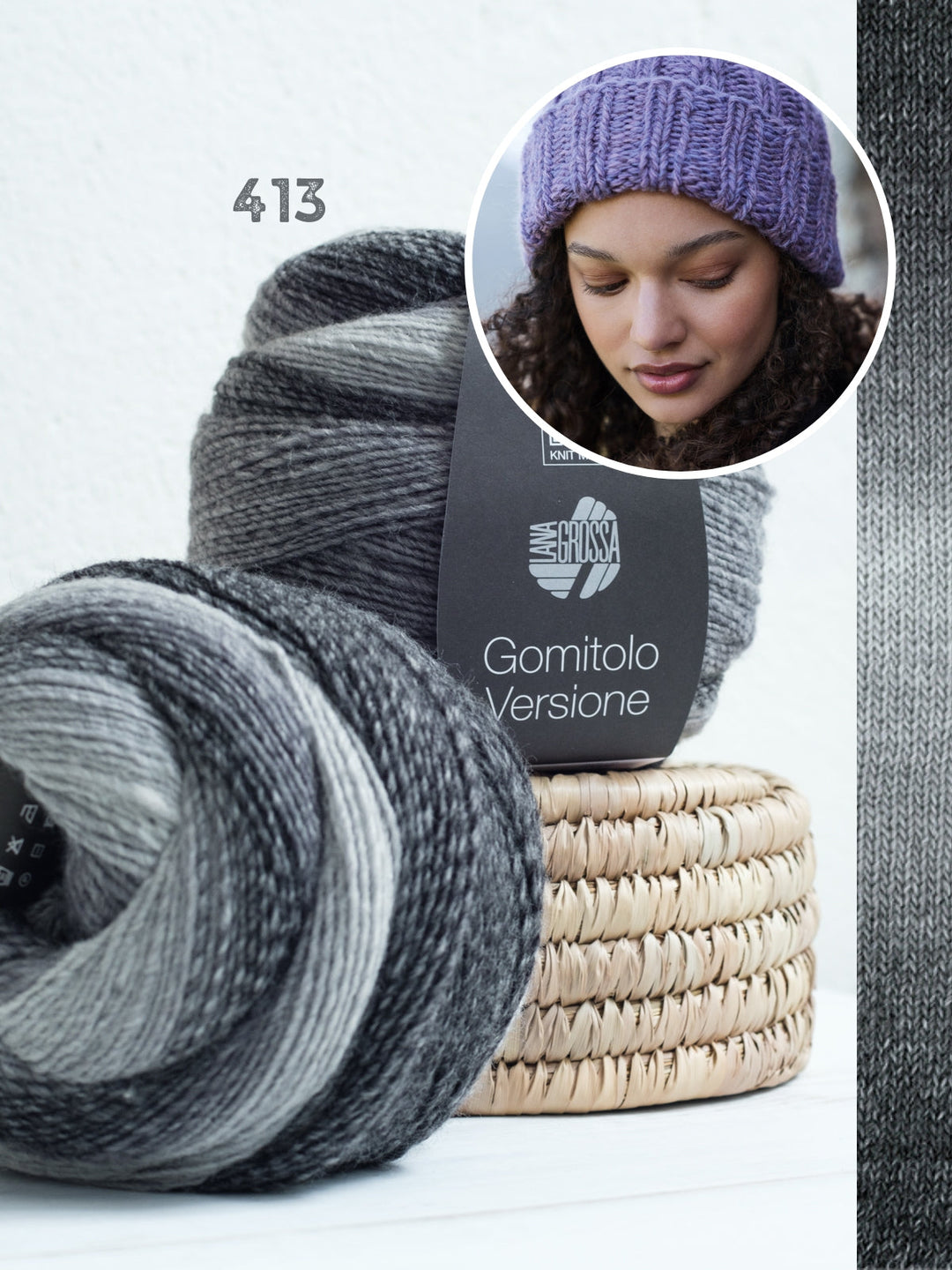 Strickpaket Gomitolo Versione Mütze