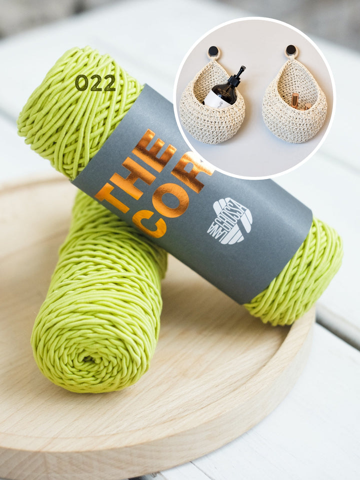 Häkelpaket The Core Zwei Hängekörbe