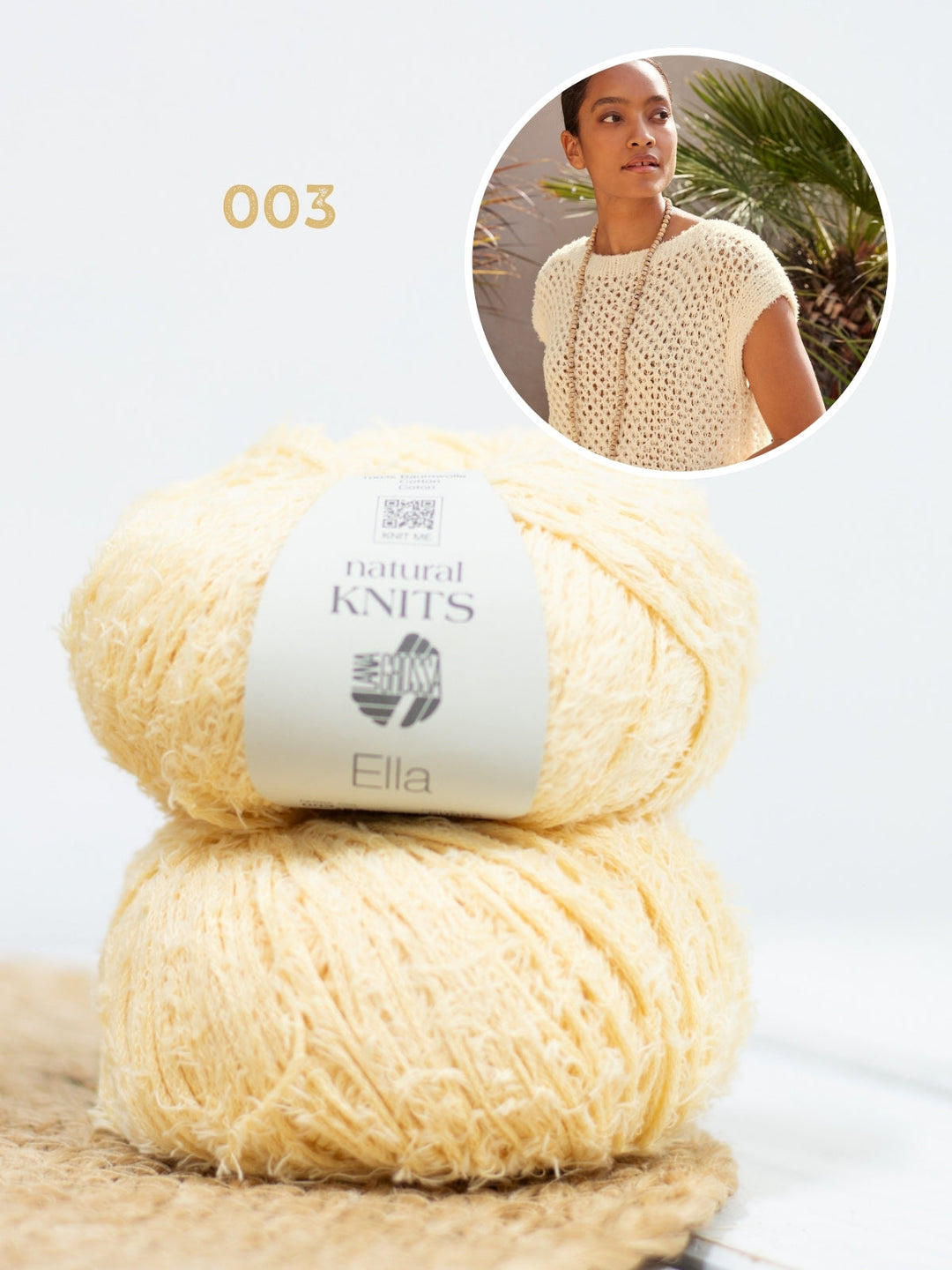 Strickpaket Ella Ajourshirt