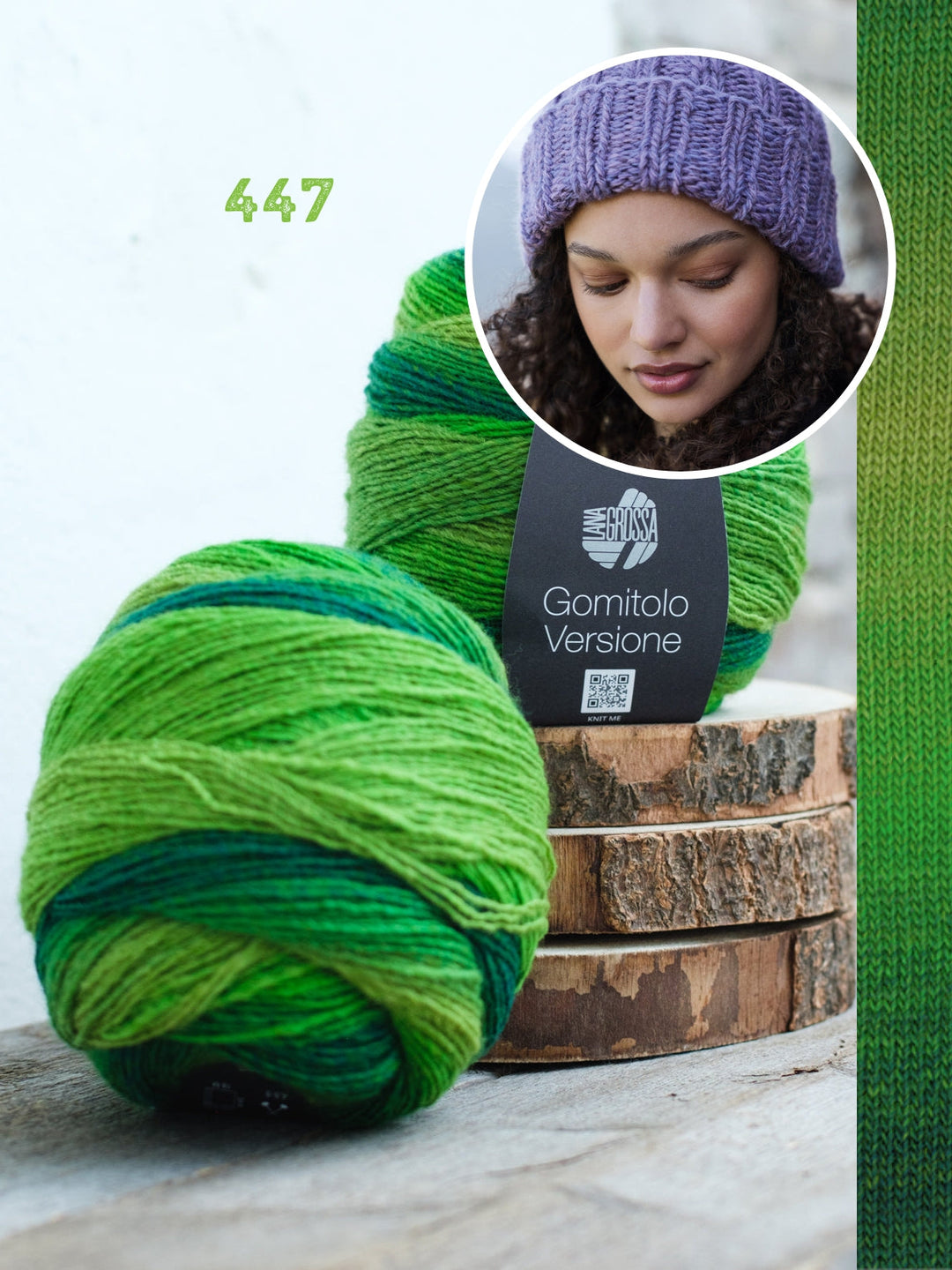Strickpaket Gomitolo Versione Mütze