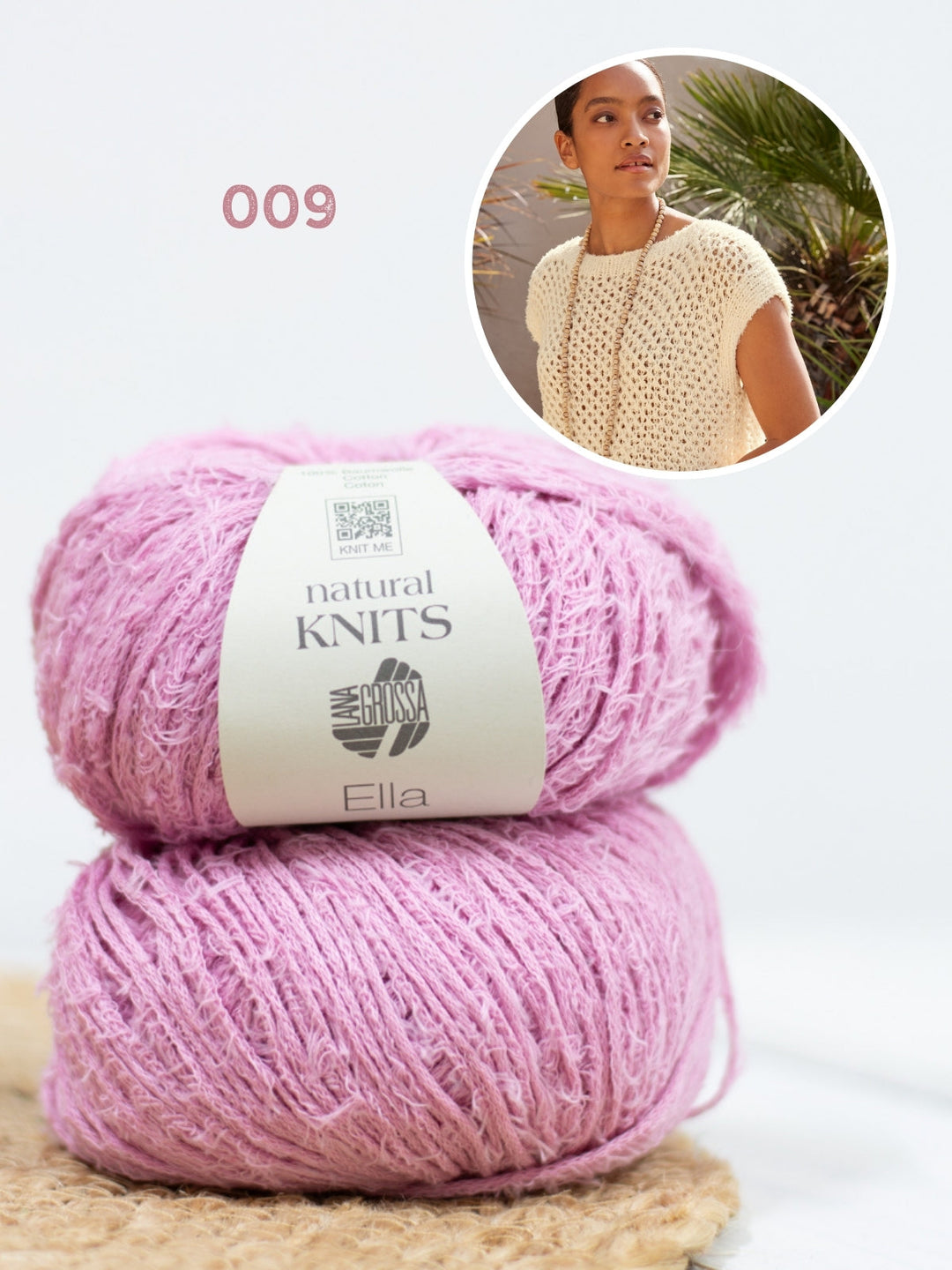 Strickpaket Ella Ajourshirt