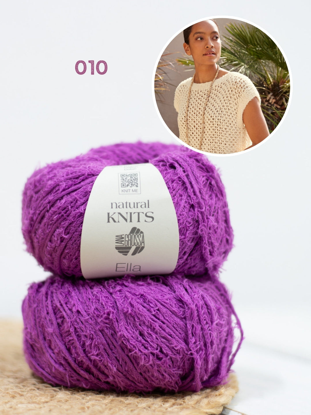 Strickpaket Ella Ajourshirt