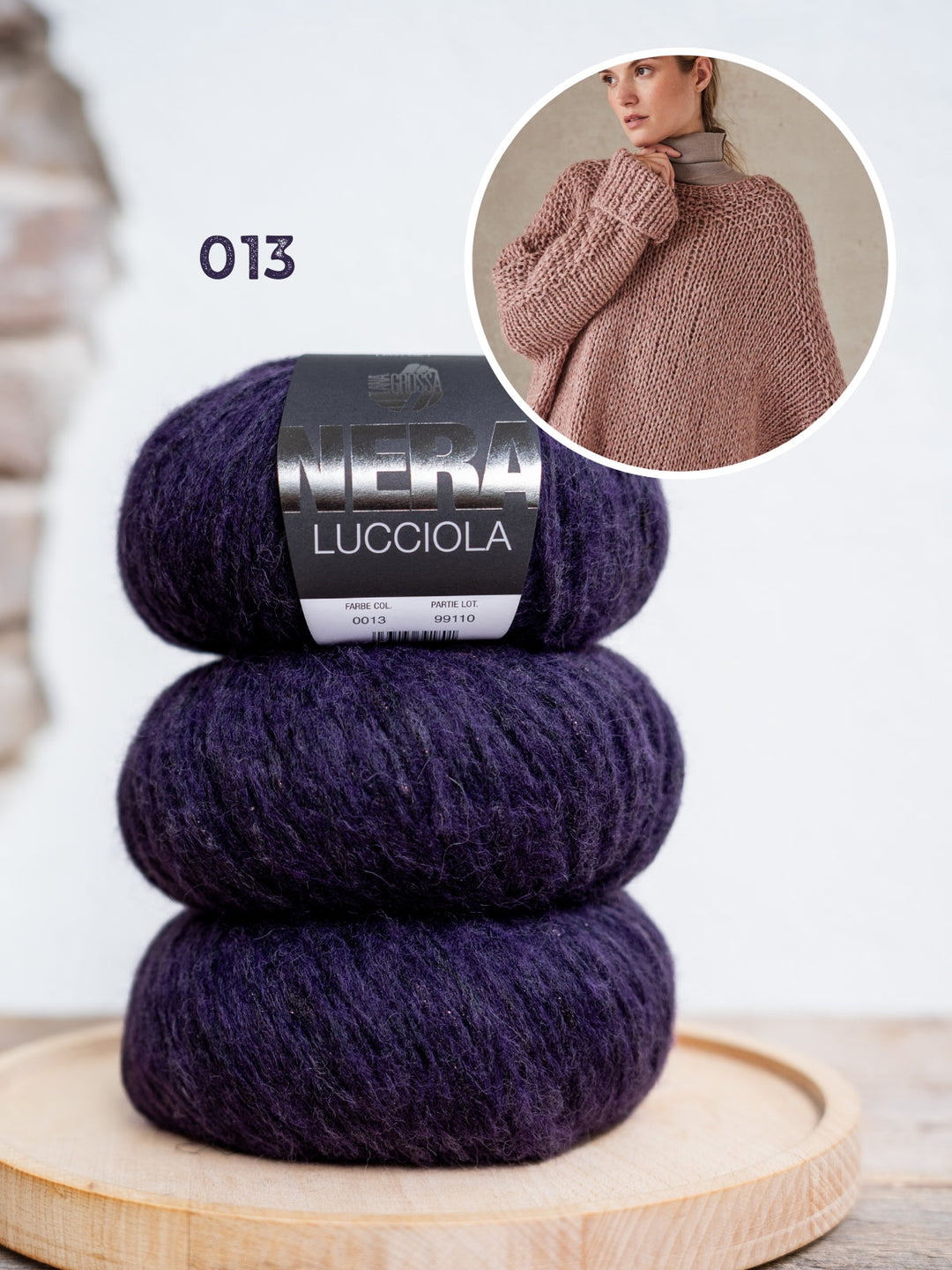 Strickpaket Lucciola oversized Pullover