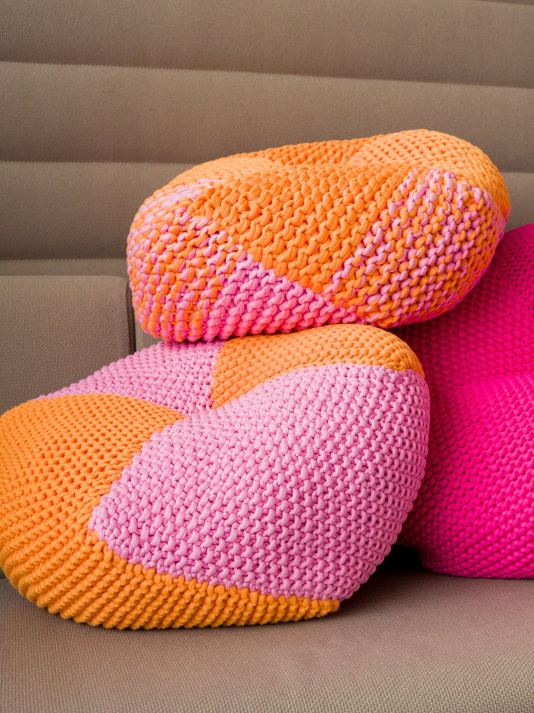 Strickpaket The Tube Kissen - Tanja Steinbach