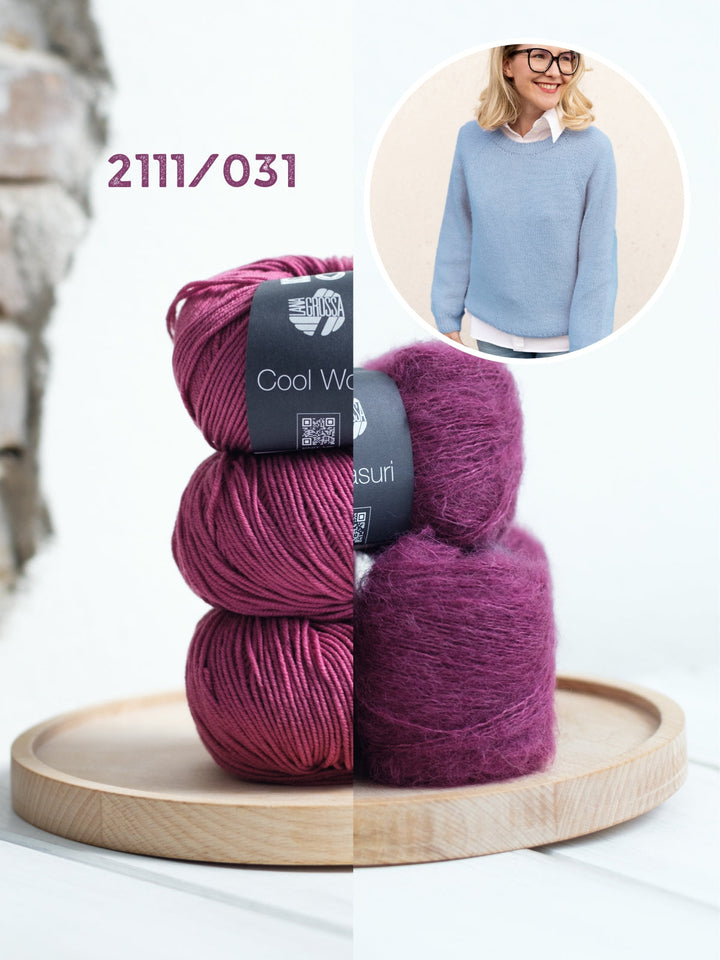 Strickpaket Classy Raglan Sweater