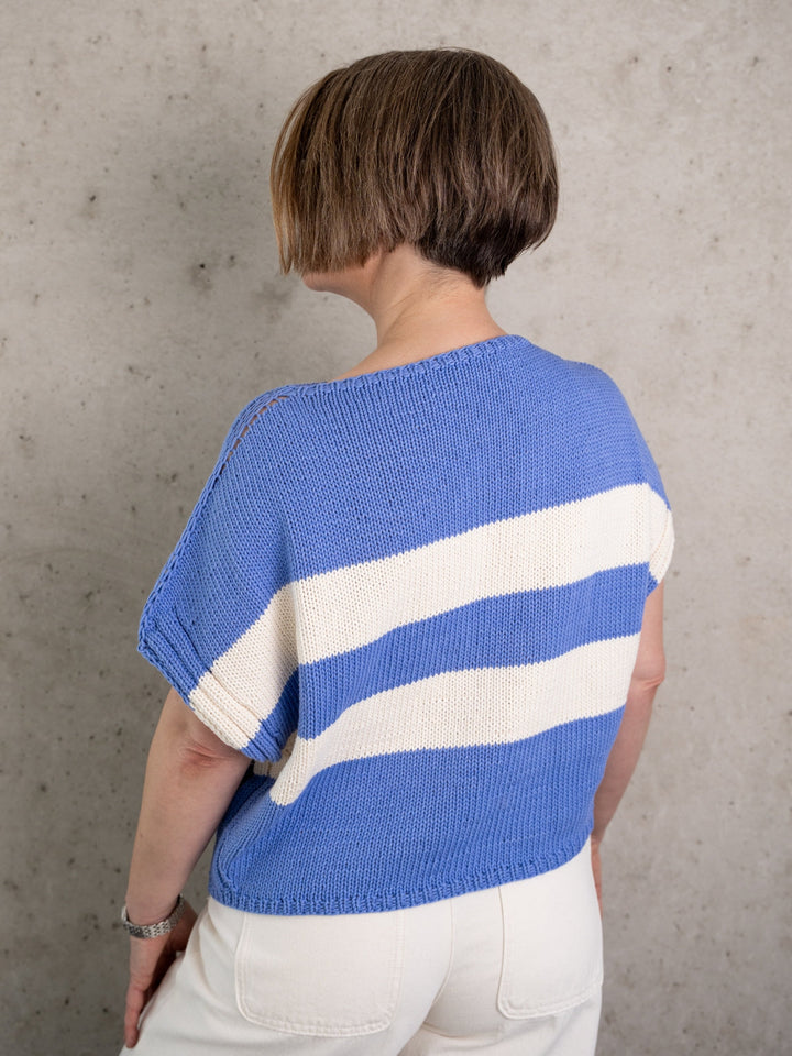 Strickpaket Mare Promessa-Streifenshirt – Tanja Steinbach