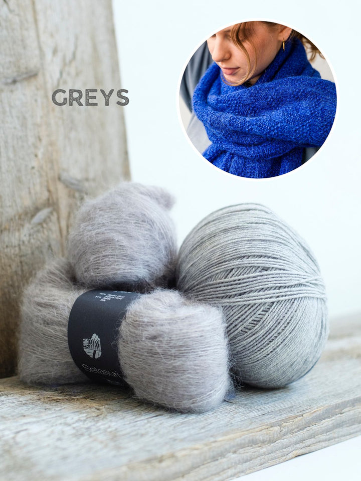 Strickpaket Tala Stola - Tanja Steinbach