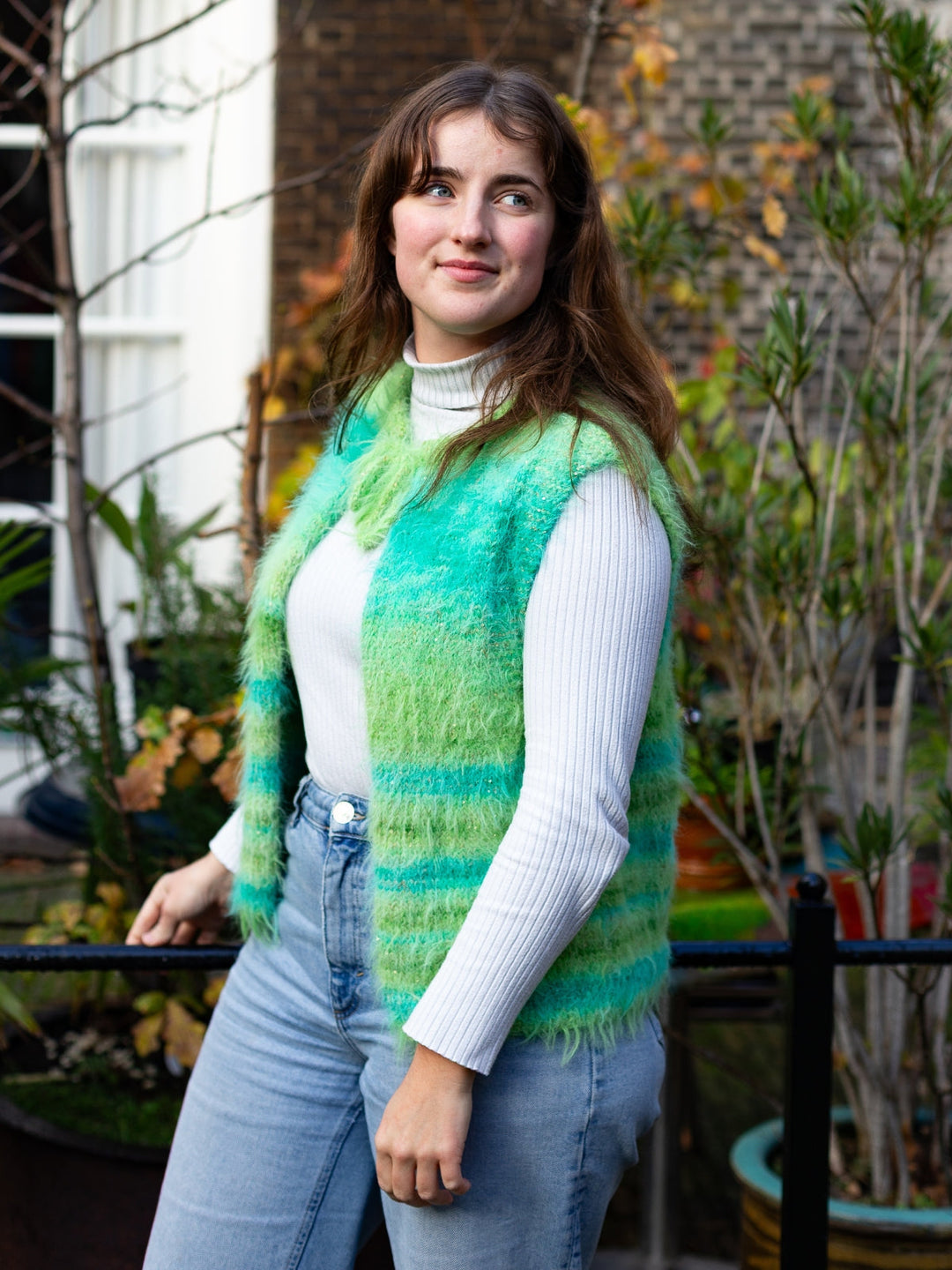 Strickpaket Mae Weste - Basta Mista Glamour - Tanja Steinbach