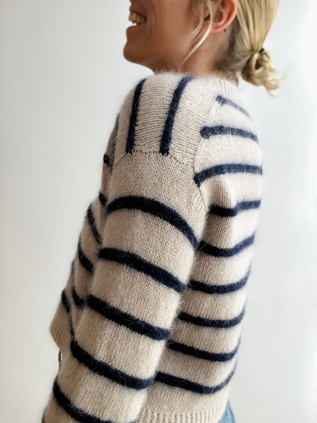 Strickpaket Bridget Sweater - Kolibri by Johanna