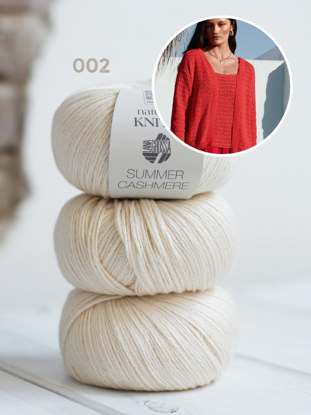 Häkelpaket Summer Cashmere Jacke