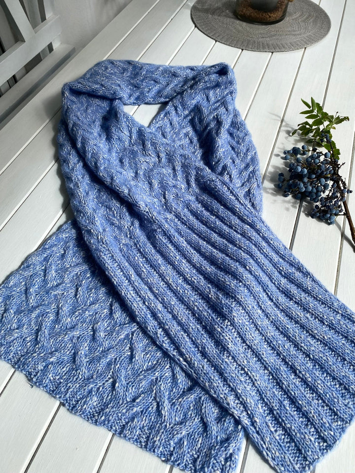 Strickpaket Lizas Tuch Braid Lines