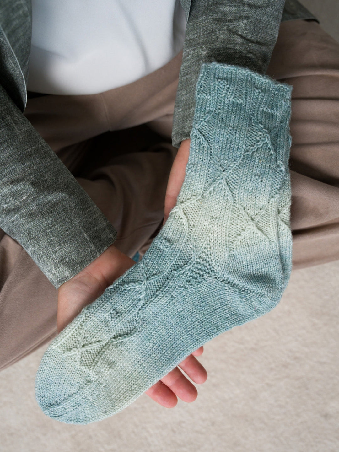 Strickpaket Sockenprobe Socktober