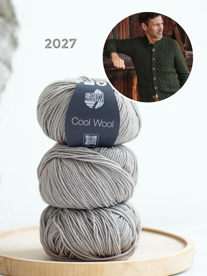 Strickpaket Cool Wool Herrenjacke
