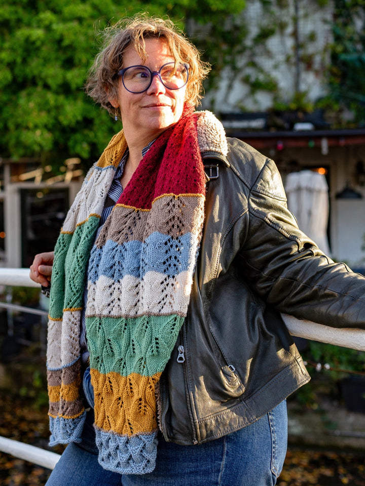 Strickpaket Stitch Party Scarf - KAL 2025
