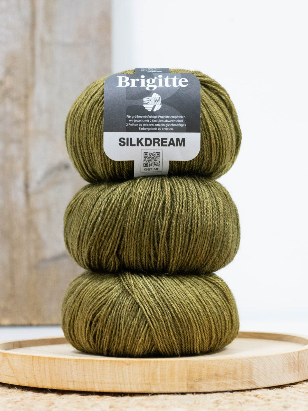 Brigitte Silkdream 018 Dunkeloliv