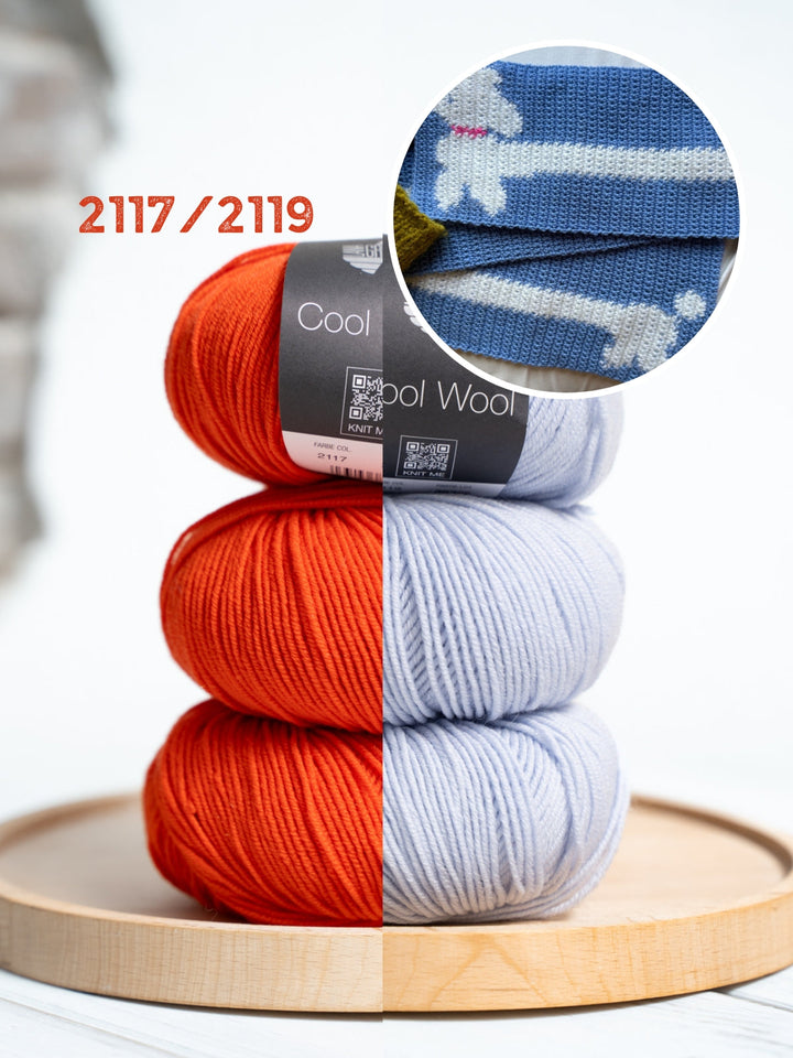 Häkelpaket Poodle Scarf – Englischsprachig – Devout Hand
