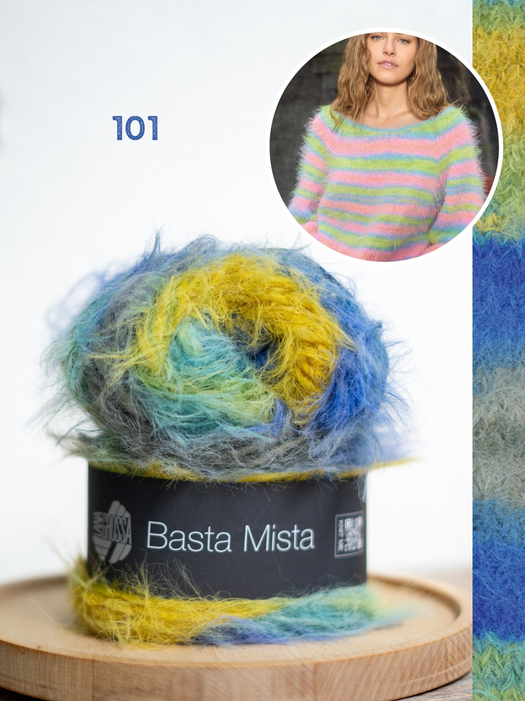 Strickpaket Basta Mista Raglanpullover