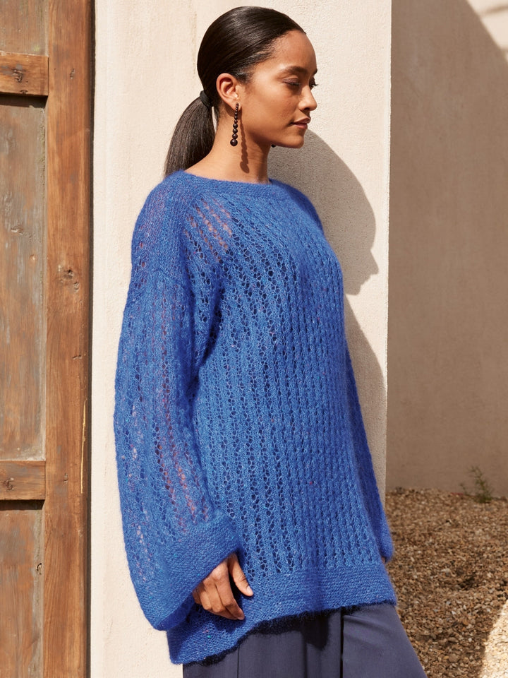 Strickpaket Natural Superkid Tweed Pullover