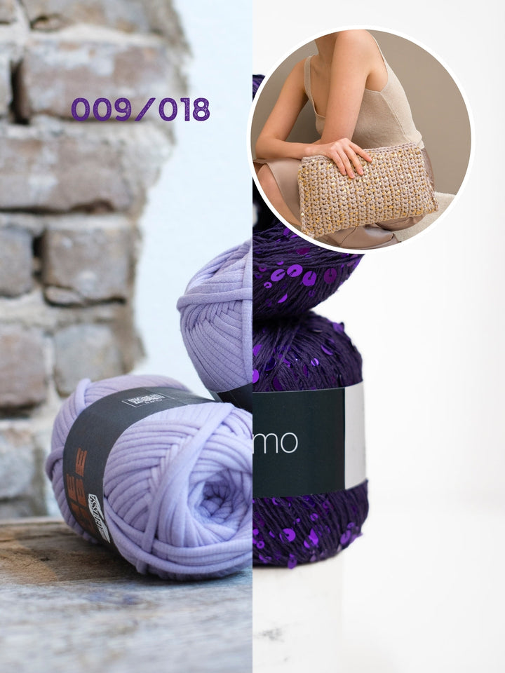 Häkelpaket The Tube Cosmo Clutch