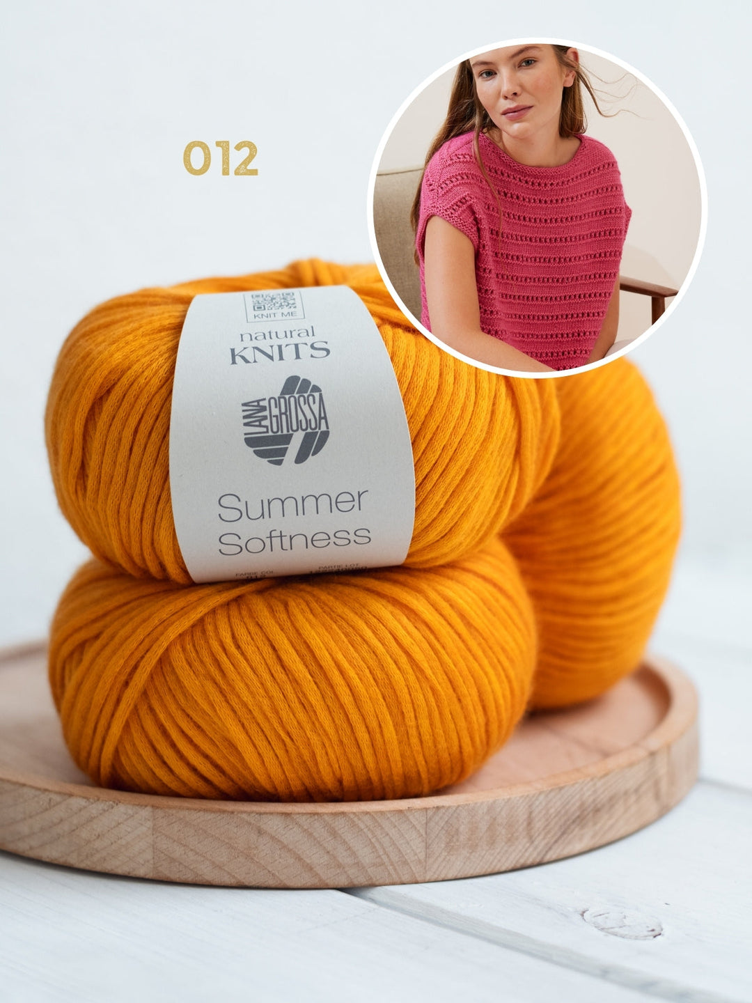 Strickpaket Summer Softness Pullunder mit Ajourmuster