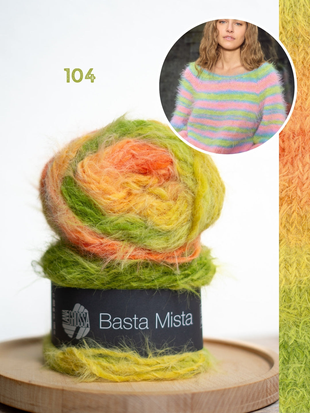Strickpaket Basta Mista Raglanpullover