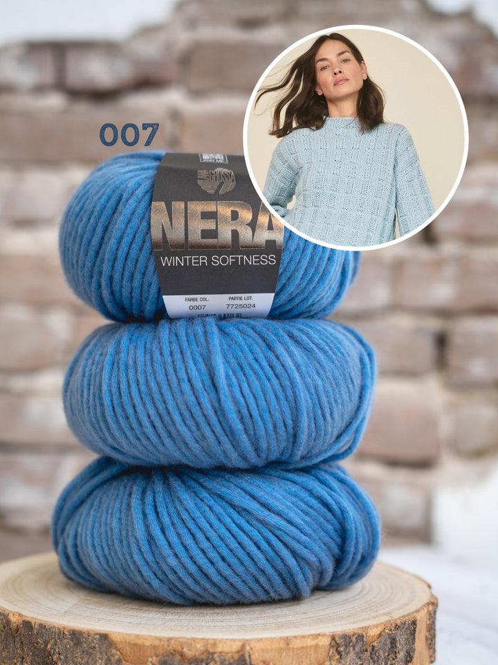 Strickpaket Winter Softness Pullover mit Struktur