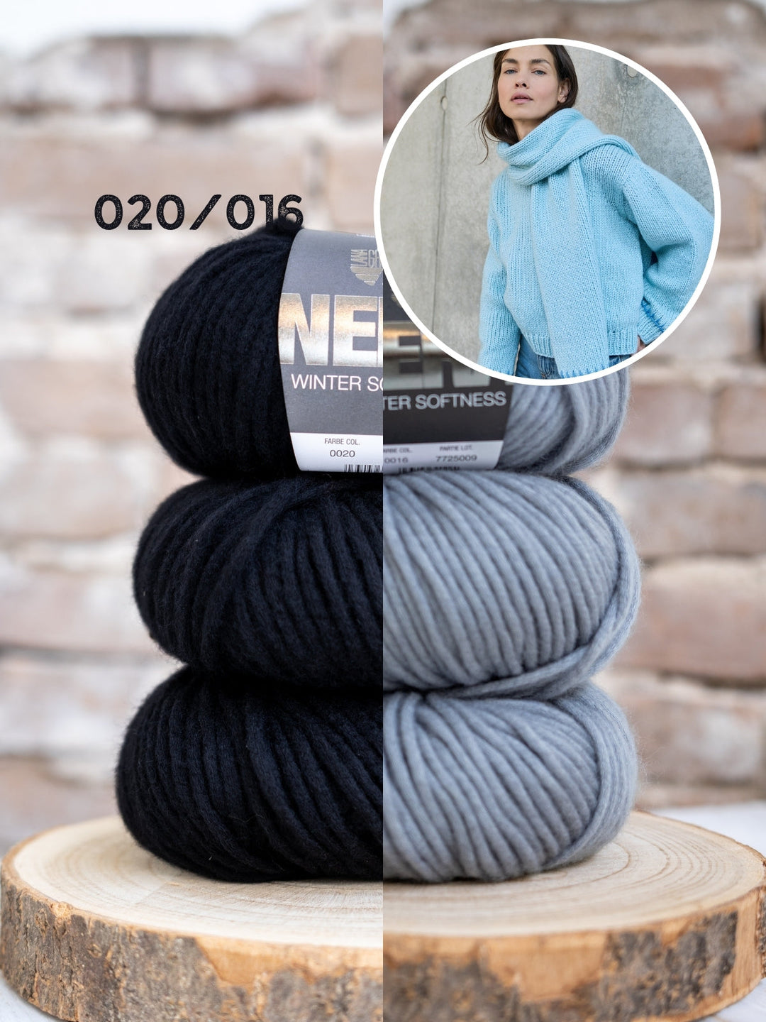 Strickpaket Winter Softness Top-down Pullover