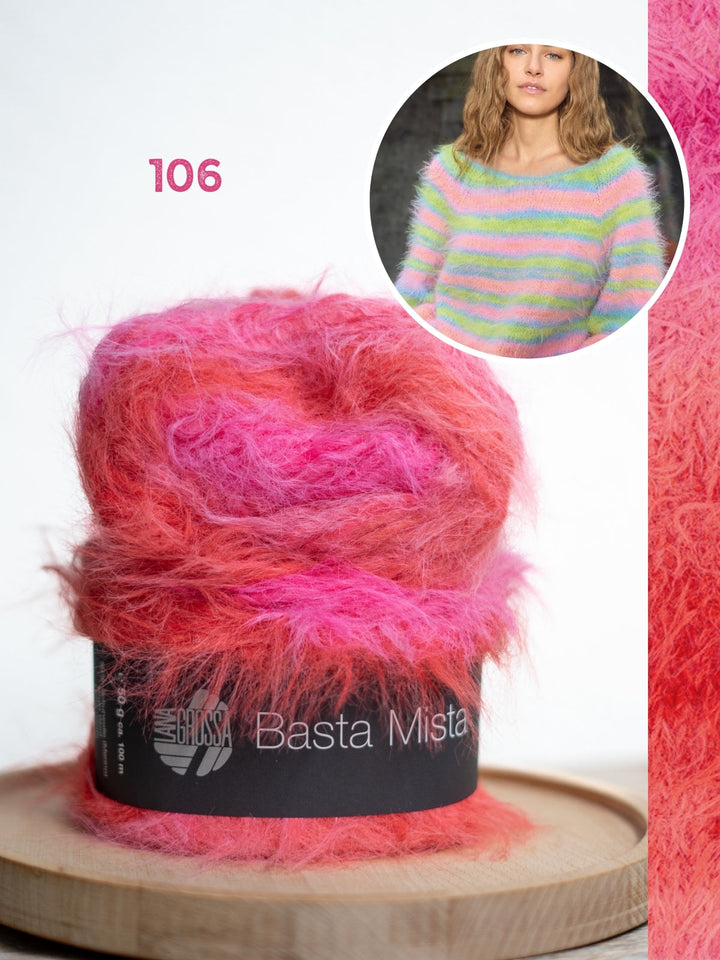 Strickpaket Basta Mista Raglanpullover