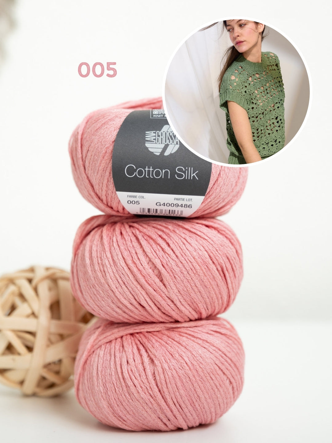 Häkelpaket Cotton Silk Top