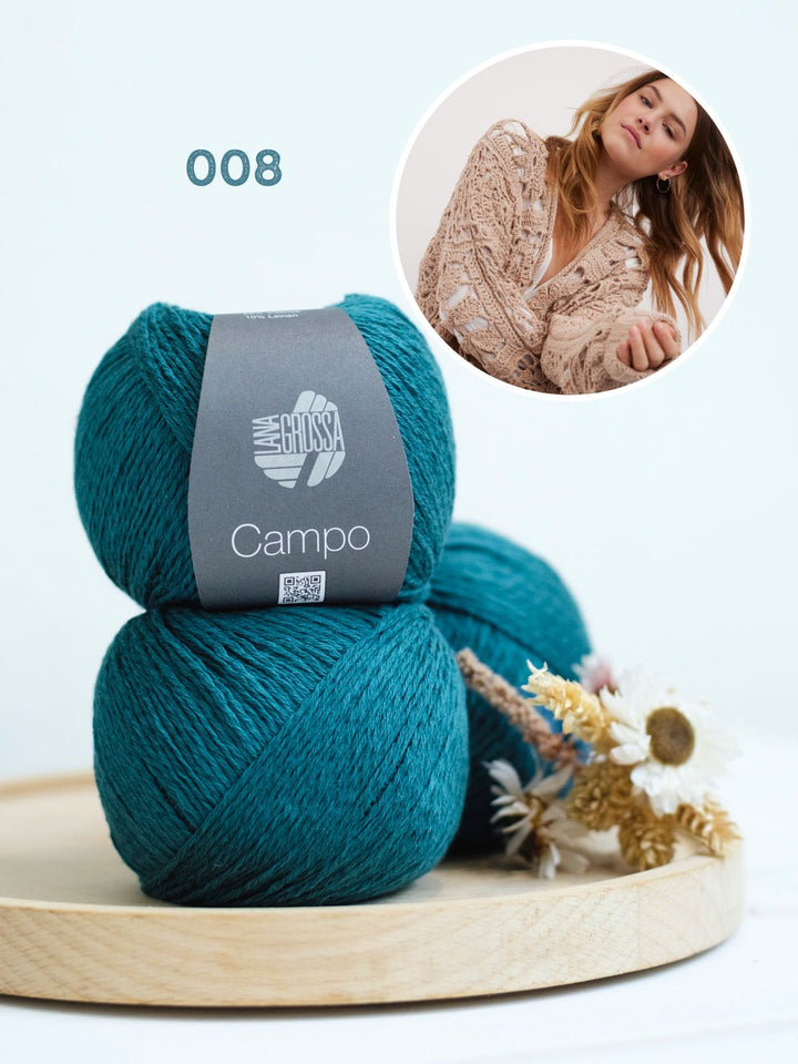 Häkelpaket Campo Cardigan