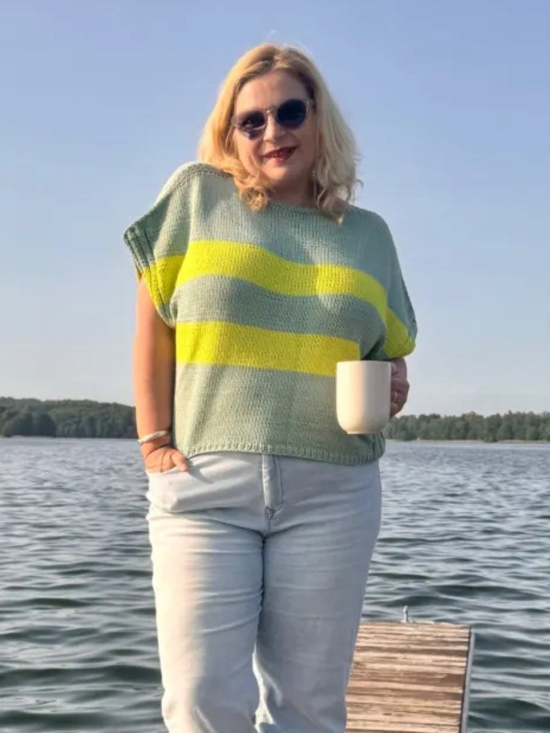 Strickpaket Mare Promessa-Streifenshirt – Tanja Steinbach