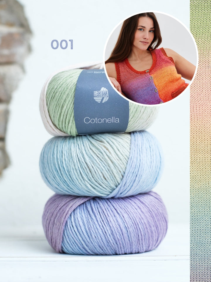 Strickpaket Cotonella Weste