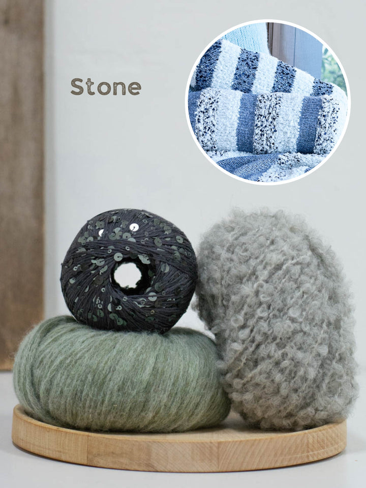 Strickpaket Orsetto Brigitte No. 2 Cosmo Nackenrolle