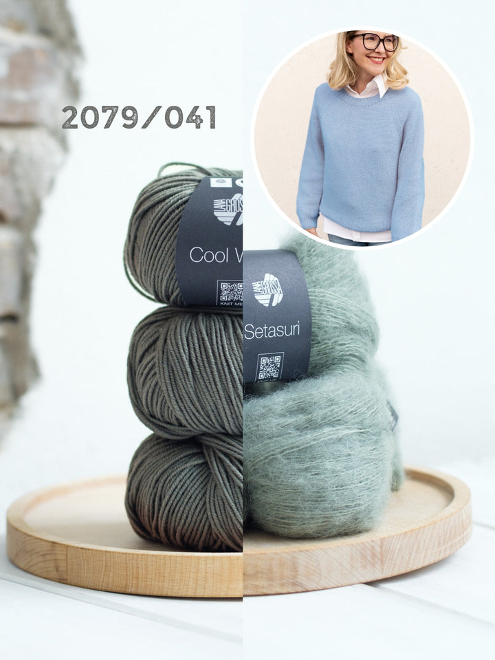 Strickpaket Classy Raglan Sweater