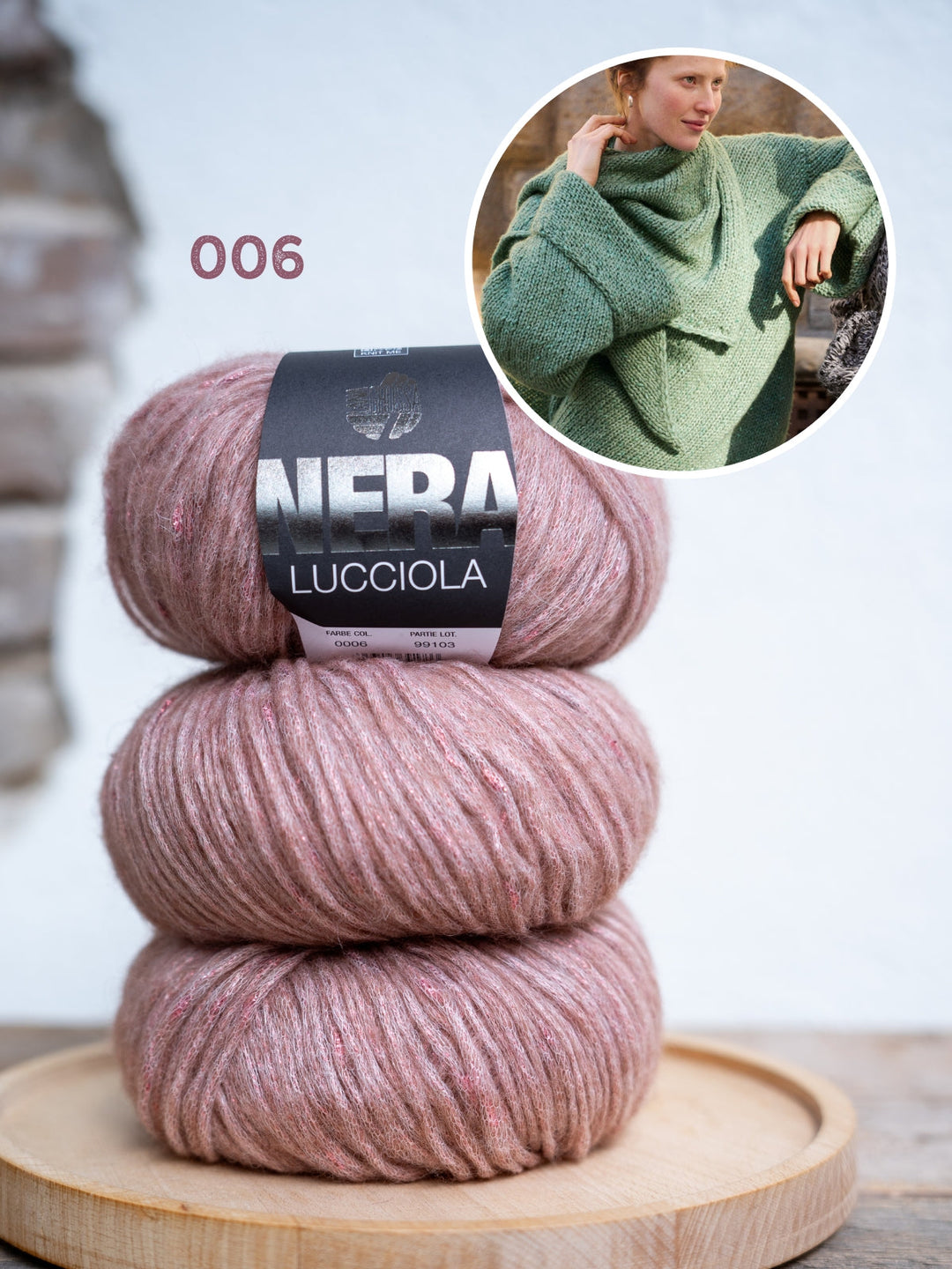 Strickpaket Lucciola Dreieckstuch