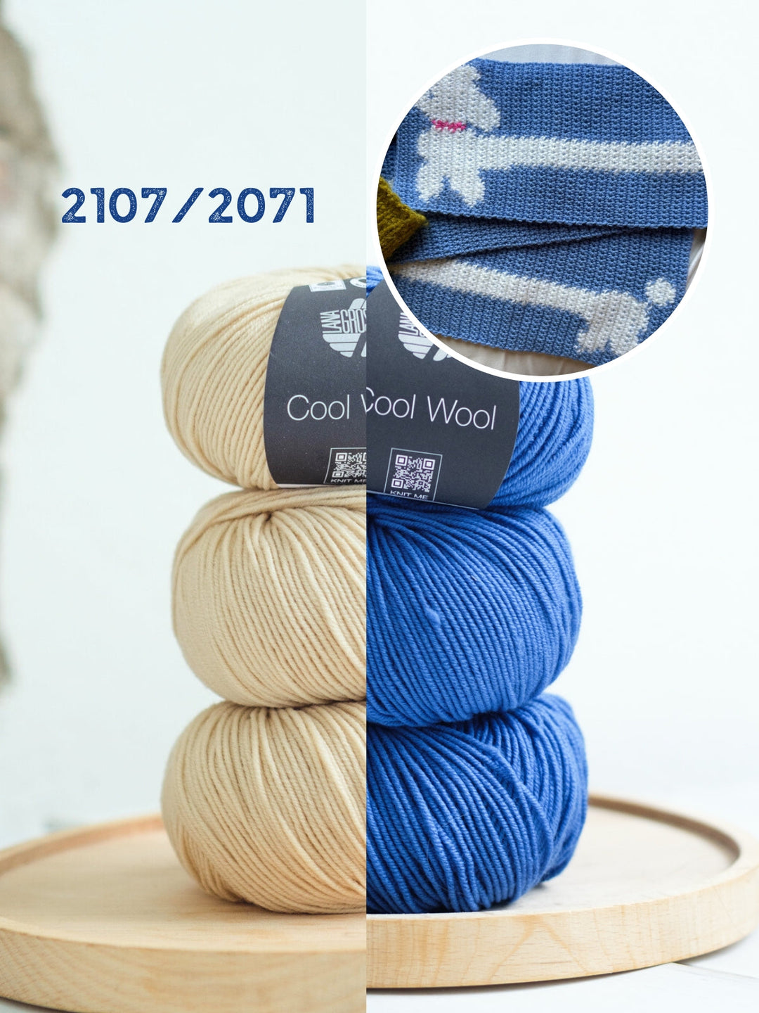 Häkelpaket Poodle Scarf – Englischsprachig – Devout Hand