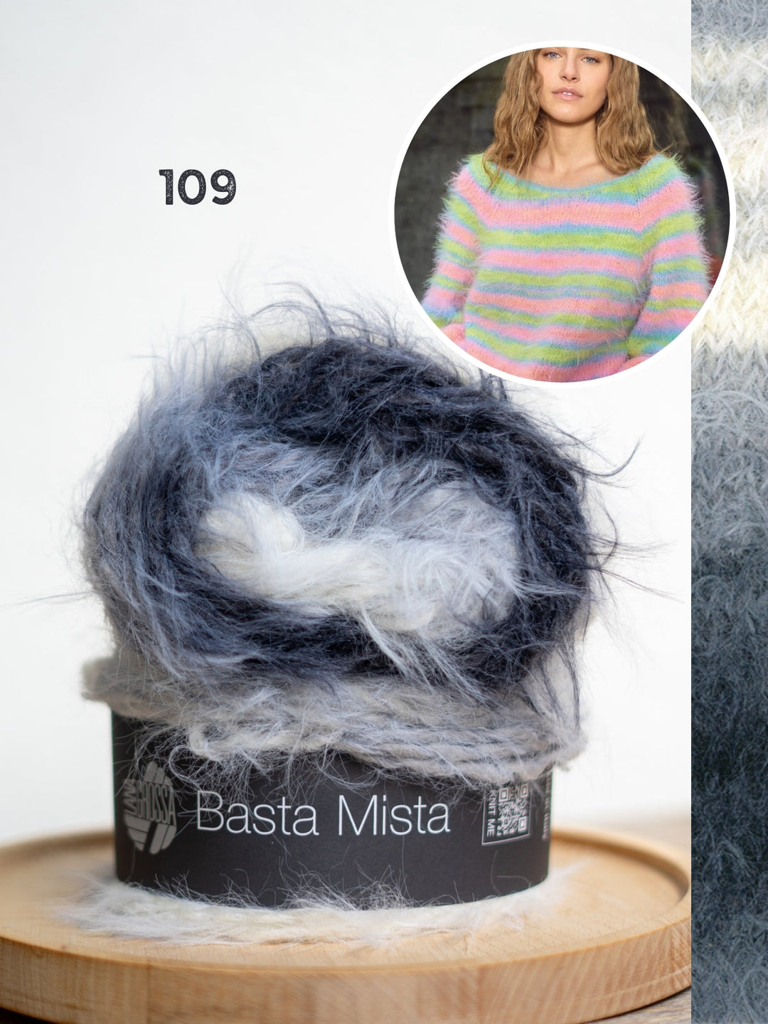 Strickpaket Basta Mista Raglanpullover