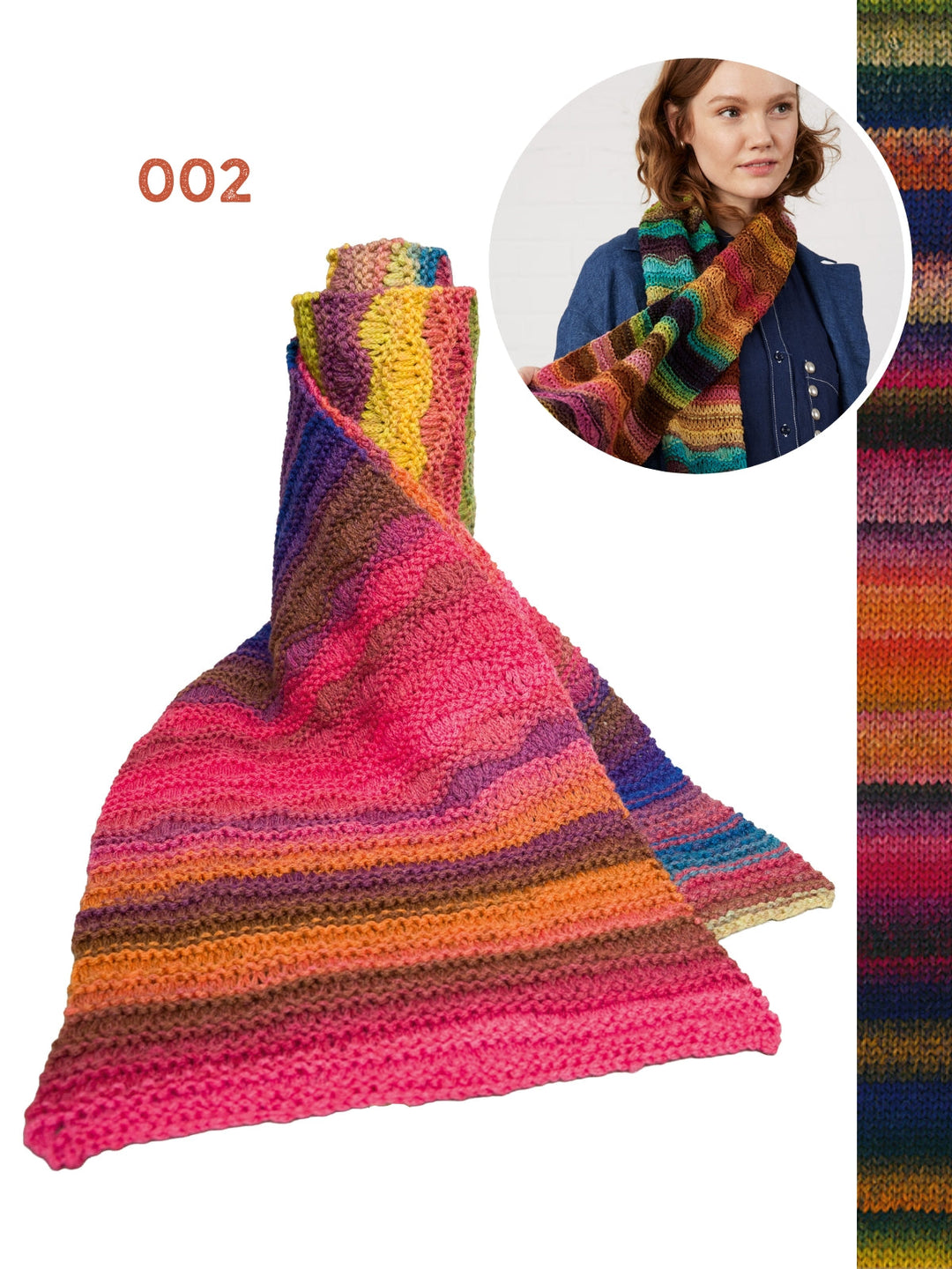 Strickpaket Farfalla Schal