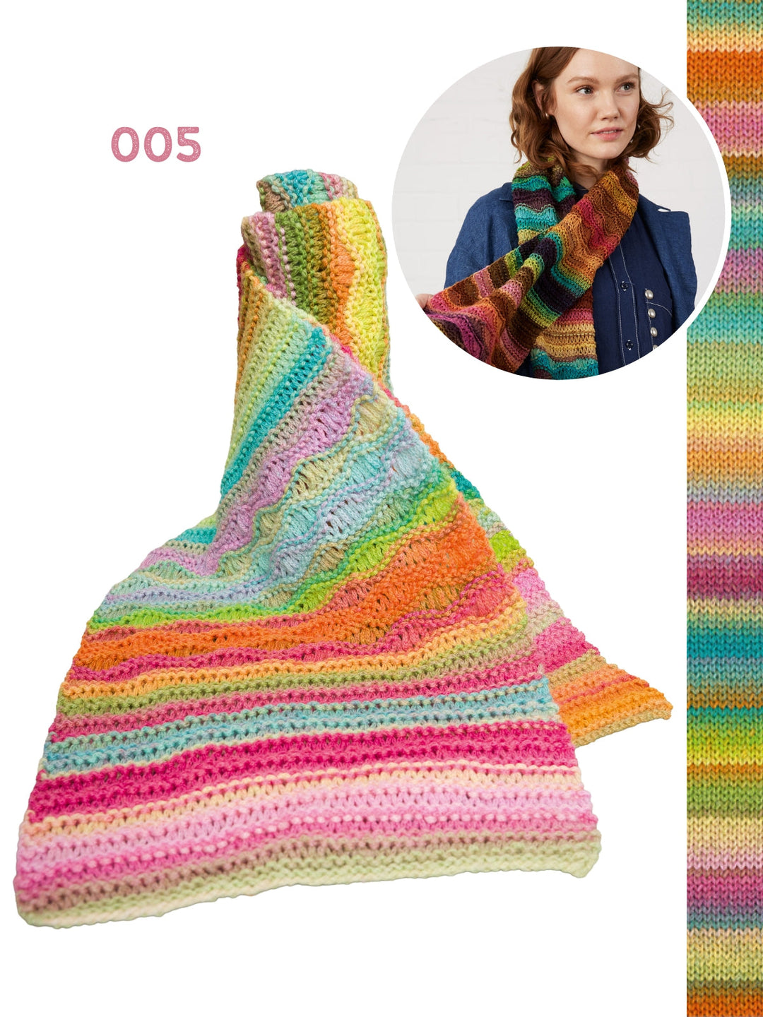 Strickpaket Farfalla Schal